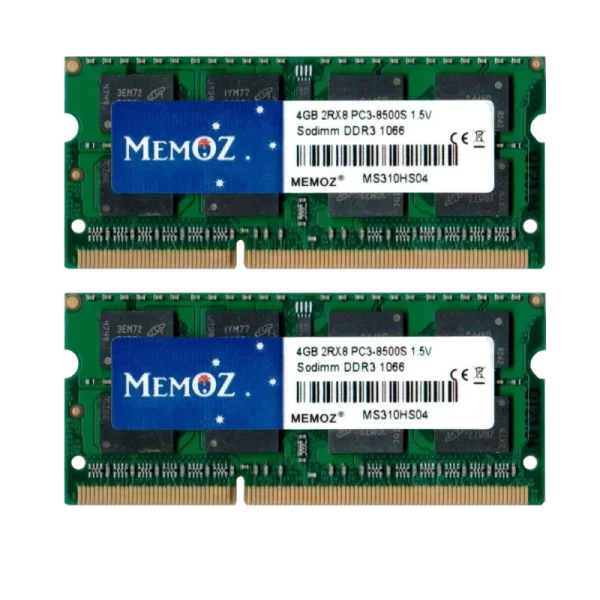 2x4gb 1066 sodimm