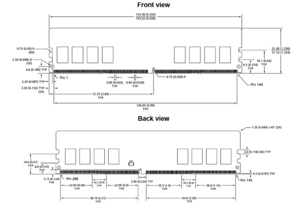 2x8GB 2666MHz Desktop DDR4 PC4 21300 UDIMM RAM - Image 3